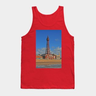 Blackpool Tower Portrait, May 2019 Tank Top